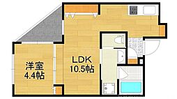 東青苑 1LDKの間取図画像