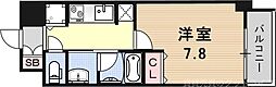 PIERISGARDEN 1Kの間取図画像