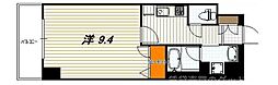 アスヴェル京都二条駅前2 1Kの間取図画像