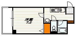 永澤金港堂ビル 1Kの間取図画像