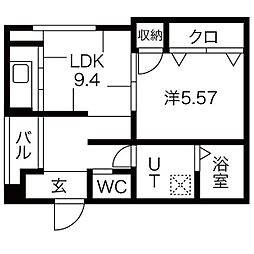 朱雀館 4階