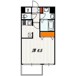エヴァーステージ京都二条 1Kの間取図画像