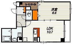 ハイダウェイ下古城 2階