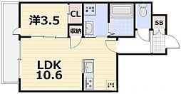 attrice円町(アトリーチェ円町) 3階