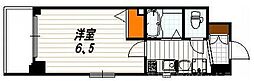 エステムプラザ京都烏丸五条 1Kの間取図画像