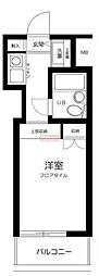 TOP明大前No.3 ワンルームの間取図画像