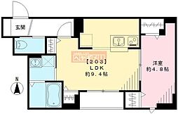 グレース・カーサ 1LDKの間取図画像