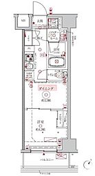 クレイシアIDZ川崎ザ・テラス 2Kの間取図画像