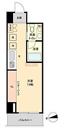 レジデンス雪が谷大塚 ワンルームの間取図画像