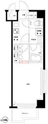 ルーブル横濱江ケ崎町 1Kの間取図画像