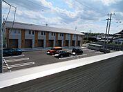 バルコニーからの景色。お問い合わせお待ちしております。