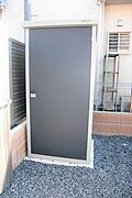 物置、外水栓付です。