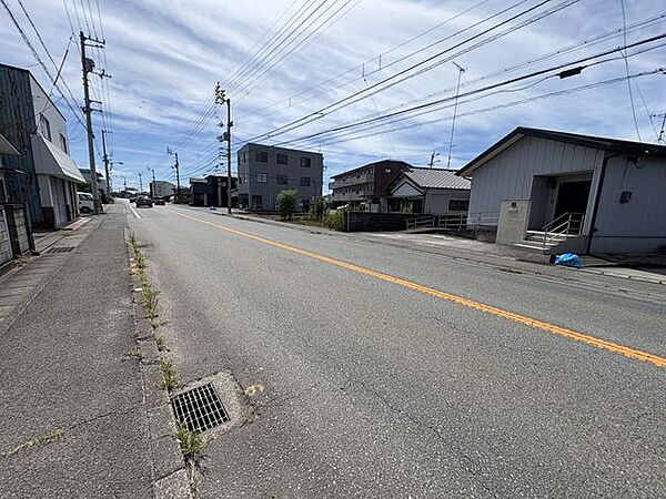Beautiful mountainous landscape with colorful sky