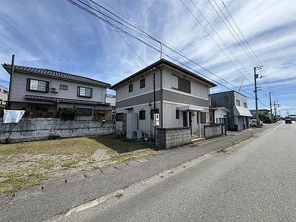 Beautiful mountainous landscape with colorful sky