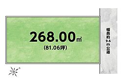 整形地／敷地81坪超／飯能市永田　土地
