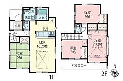 物件画像 川越市霞ケ関北2丁目　新築戸建