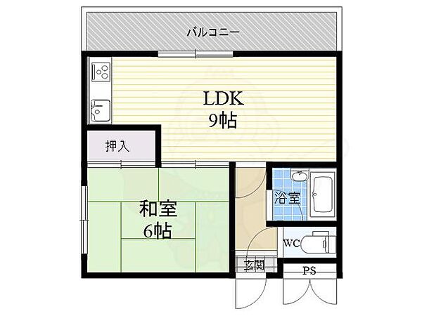 大阪府大阪市淀川区西中島６丁目(賃貸マンション1LDK・5階・32.86㎡)の写真 その2