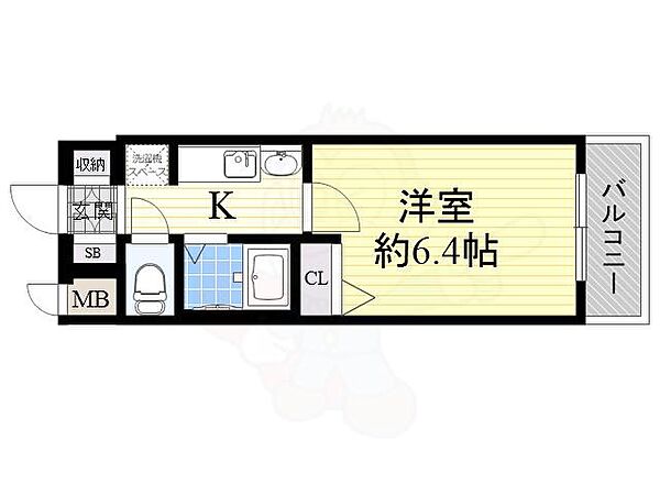 エステムコート新大阪7ステーションプレミアム ｜大阪府大阪市東淀川区西淡路１丁目(賃貸マンション1K・10階・20.62㎡)の写真 その2