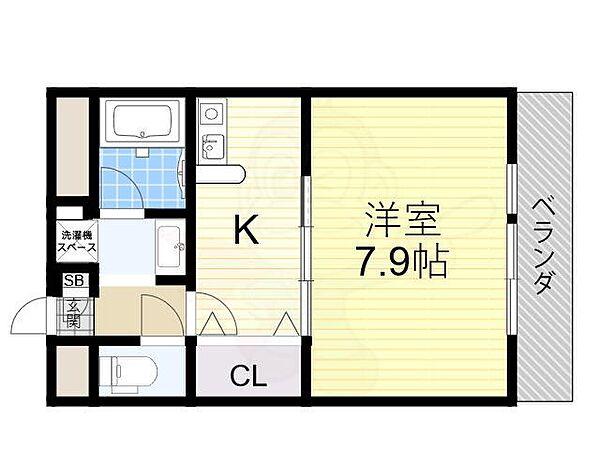 カーサスペリオーレ1 ｜大阪府大阪市東淀川区西淡路５丁目(賃貸マンション1K・3階・30.19㎡)の写真 その2