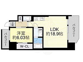 大阪府大阪市淀川区宮原１丁目（賃貸マンション1LDK・12階・56.56㎡） その2