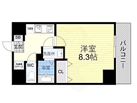 大阪府大阪市淀川区木川西３丁目（賃貸マンション1K・8階・26.60㎡） その2