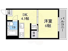 新御堂マンション  ｜ 大阪府大阪市淀川区東三国５丁目（賃貸マンション1DK・2階・23.80㎡） その2