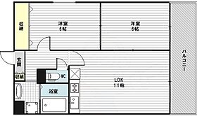 新大阪パークハイツ  ｜ 大阪府大阪市淀川区西中島５丁目（賃貸マンション2LDK・3階・51.84㎡） その2