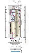 PHOENIX新大阪  ｜ 大阪府大阪市淀川区宮原１丁目17番3号（賃貸マンション1K・9階・24.94㎡） その2