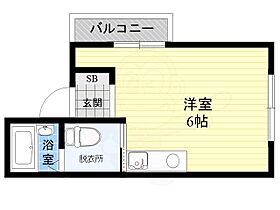 メゾン宮原東  ｜ 大阪府大阪市淀川区宮原５丁目（賃貸マンション1R・2階・18.00㎡） その2