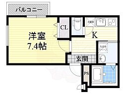 フジパレス西淡路3番館 2階