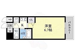 コスモプラザ新大阪 7階