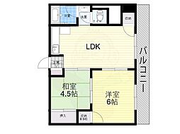 淀川ハイツ 3階/-