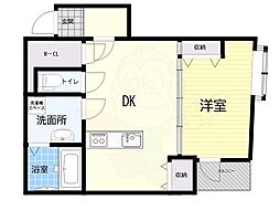 間取図画像 1DK