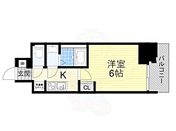 プランドール新北野 4階/-