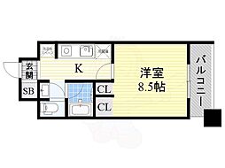 グランシャルマン新大阪 3階/-