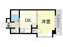 第2東三国グランドハイツ北 6階/-