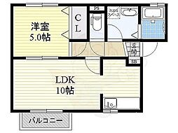 ウエストヒルズ2 1階/-