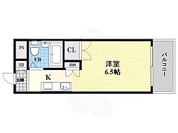 メゾン・ド・ソフィー ワンルームの間取図画像