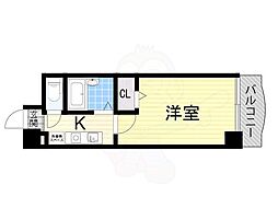 ノルデンハイム瑞光 1Kの間取図画像