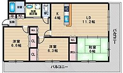 淀川ハイライフマンション 3階/308