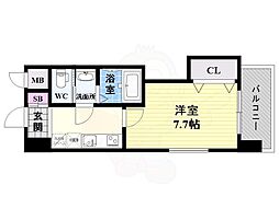 ラグゼ新大阪1 7階/-