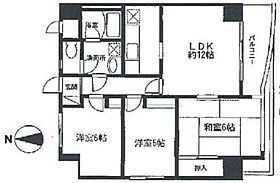 東京都江東区大島１丁目（賃貸マンション3LDK・4階・62.93㎡） その2