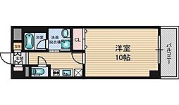 セレッソコート新大阪 1Kの間取図画像
