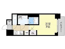 サムティ姫島FELICETO 1Kの間取図画像