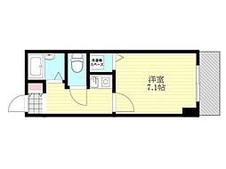 ヴェローノ新大阪南 1Kの間取図画像