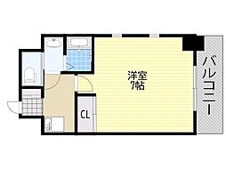 フェアリーコート歌島橋 1Kの間取図画像