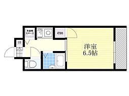 シティライフプレサンス新大阪 1Kの間取図画像