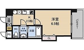 大阪府大阪市東淀川区東中島２丁目（賃貸マンション1K・10階・23.30㎡） その2