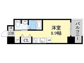 グレンパーク江坂2  ｜ 大阪府吹田市江の木町16番8号（賃貸マンション1R・9階・24.28㎡） その2