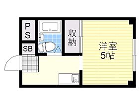 the house esaka EAST  ｜ 大阪府吹田市南吹田５丁目（賃貸間借り1K・2階・17.00㎡） その2